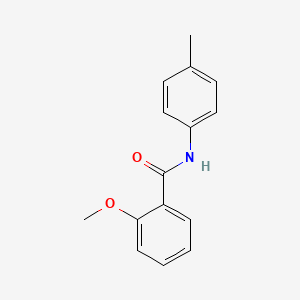 molecular formula C15H15NO2 B5717436 2-甲氧基-N-(4-甲基苯基)苯甲酰胺 CAS No. 27202-62-6