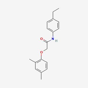 molecular formula C18H21NO2 B5717577 2-(2,4-dimethylphenoxy)-N-(4-ethylphenyl)acetamide 