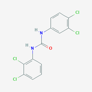 molecular formula C13H8Cl4N2O B5718419 N-(2,3-二氯苯基)-N'-(3,4-二氯苯基)脲 