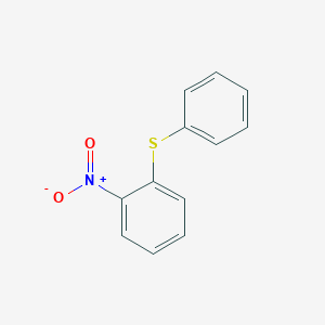 molecular formula C12H9NO2S B057185 2-Nitrophenyl phenyl sulfide CAS No. 4171-83-9