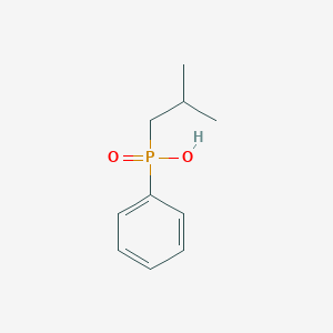 molecular formula C10H15O2P B5718643 isobutyl(phenyl)phosphinic acid 