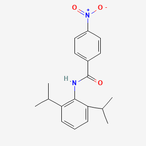 molecular formula C19H22N2O3 B5718807 N-(2,6-diisopropylphenyl)-4-nitrobenzamide 