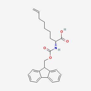 (R)-2-((((9H-Fluoren-9-yl)methoxy)carbonyl)amino)non-8-enoic acid