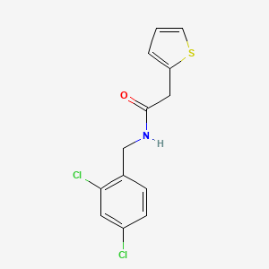 N-(2,4-dichlorobenzyl)-2-(2-thienyl)acetamide