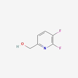 molecular formula C6H5F2NO B571914 (5,6-Difluoropyridin-2-yl)methanol CAS No. 1227601-43-5