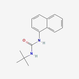 molecular formula C15H18N2O B5719320 N-(tert-butyl)-N'-1-naphthylurea CAS No. 102434-42-4