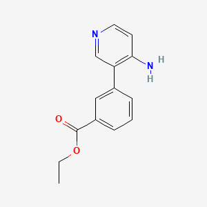 Ethyl 3-(4-aminopyridin-3-yl)benzoate