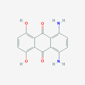 molecular formula C14H10N2O4 B057203 5,8-二氨基-1,4-二羟基蒽醌 CAS No. 16517-70-7