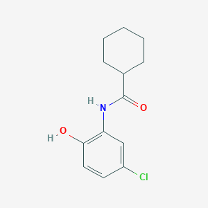 N-(5-chloro-2-hydroxyphenyl)cyclohexanecarboxamide