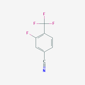 B057205 3-Fluoro-4-(trifluoromethyl)benzonitrile CAS No. 231953-38-1