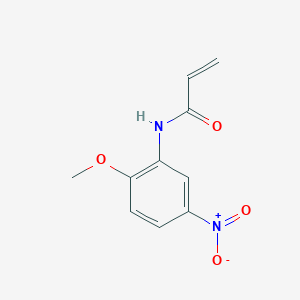 N-(2-methoxy-5-nitrophenyl)acrylamide