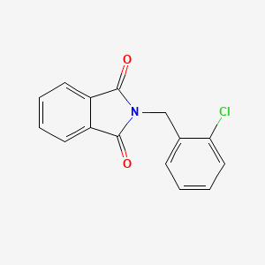molecular formula C15H10ClNO2 B5720635 2-(2-chlorobenzyl)-1H-isoindole-1,3(2H)-dione 