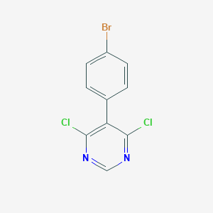 B057207 5-(4-Bromophenyl)-4,6-dichloropyrimidine CAS No. 146533-41-7