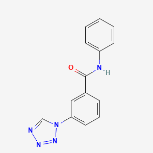N-phenyl-3-(1H-tetrazol-1-yl)benzamide