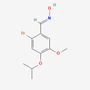 2-bromo-4-isopropoxy-5-methoxybenzaldehyde oxime