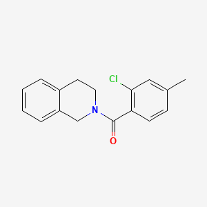 2-(2-chloro-4-methylbenzoyl)-1,2,3,4-tetrahydroisoquinoline