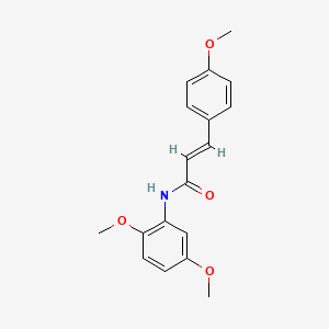 N-(2,5-dimethoxyphenyl)-3-(4-methoxyphenyl)acrylamide