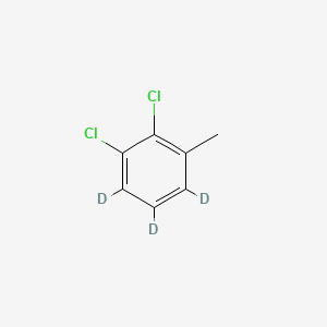 molecular formula C7H6Cl2 B572148 2,3-Dichlorotoluene-4,5,6-d3 CAS No. 1219798-57-8