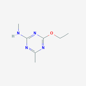 4-ethoxy-N,6-dimethyl-1,3,5-triazin-2-amine