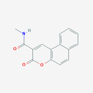 N-methyl-3-oxo-3H-benzo[f]chromene-2-carboxamide