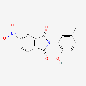 2-(2-hydroxy-5-methylphenyl)-5-nitro-1H-isoindole-1,3(2H)-dione