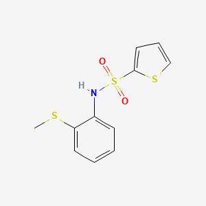 N-[2-(methylthio)phenyl]-2-thiophenesulfonamide