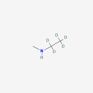 molecular formula C3H9N B572221 Ethyl-d5-methylamine CAS No. 1219804-73-5