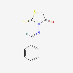 3-(benzylideneamino)-2-thioxo-1,3-thiazolidin-4-one