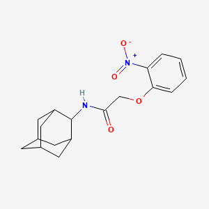 molecular formula C18H22N2O4 B5722383 N-2-adamantyl-2-(2-nitrophenoxy)acetamide 