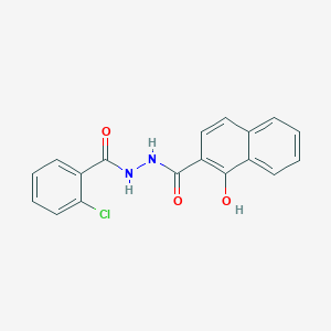 N'-(2-chlorobenzoyl)-1-hydroxy-2-naphthohydrazide