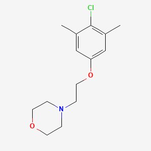 molecular formula C14H20ClNO2 B5722429 4-[2-(4-chloro-3,5-dimethylphenoxy)ethyl]morpholine 