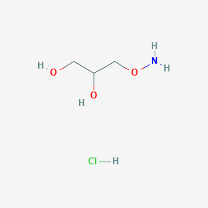 B057225 3-Aminooxypropane-1,2-diol;hydrochloride CAS No. 67435-00-1