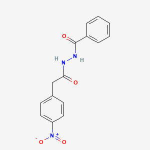 N'-[2-(4-nitrophenyl)acetyl]benzohydrazide
