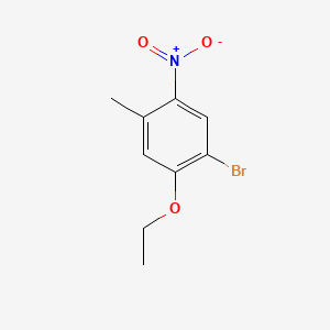 1-Bromo-2-ethoxy-4-methyl-5-nitrobenzene