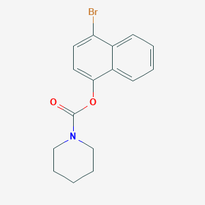 4-bromo-1-naphthyl 1-piperidinecarboxylate