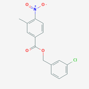 3-chlorobenzyl 3-methyl-4-nitrobenzoate