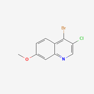 4-Bromo-3-chloro-7-methoxyquinoline