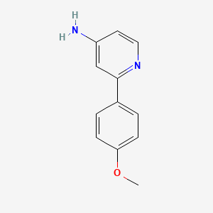 2-(4-Methoxyphenyl)pyridin-4-amine