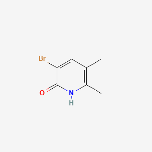 3-Bromo-5,6-dimethyl-2(1H)pyridinone