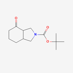 tert-butyl 4-oxohexahydro-1H-isoindole-2(3H)-carboxylate
