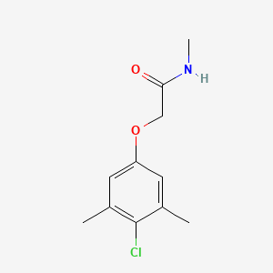molecular formula C11H14ClNO2 B5723553 2-(4-chloro-3,5-dimethylphenoxy)-N-methylacetamide 