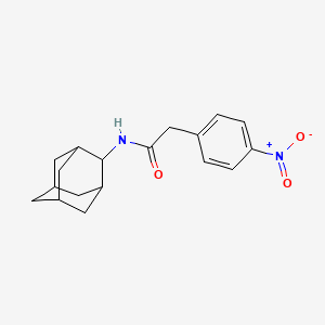 N-2-adamantyl-2-(4-nitrophenyl)acetamide