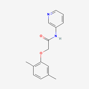 molecular formula C15H16N2O2 B5723683 2-(2,5-dimethylphenoxy)-N-3-pyridinylacetamide 