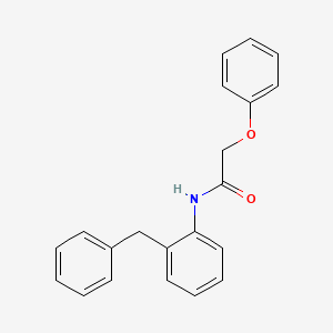 molecular formula C21H19NO2 B5723712 N-(2-benzylphenyl)-2-phenoxyacetamide 