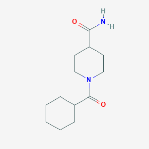 1-(cyclohexylcarbonyl)-4-piperidinecarboxamide