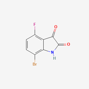 7-Bromo-4-fluoroindoline-2,3-dione