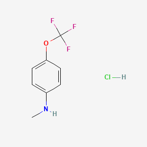 N-methyl-4-(trifluoromethoxy)aniline hydrochloride