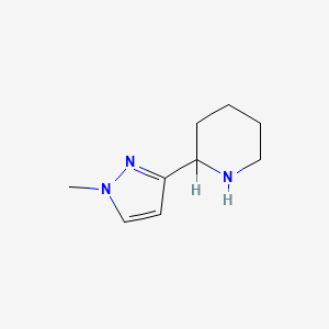 2-(1-Methyl-1H-pyrazol-3-yl)piperidine