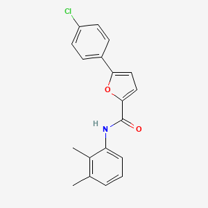 molecular formula C19H16ClNO2 B5724242 5-(4-chlorophenyl)-N-(2,3-dimethylphenyl)-2-furamide 