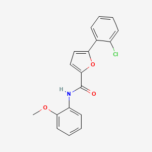 5-(2-chlorophenyl)-N-(2-methoxyphenyl)-2-furamide
